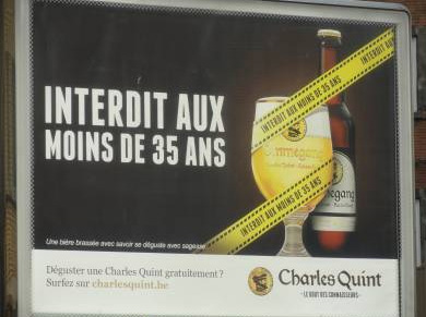 Interdit aux moins de 35 ans