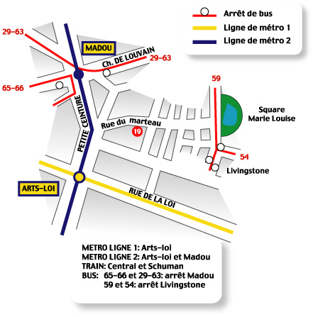 19 rue du Marteau à 1000 Bruxelles